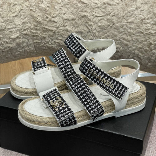 High Quality Luxury Chanel New Sandals – Style 22950 alternate view