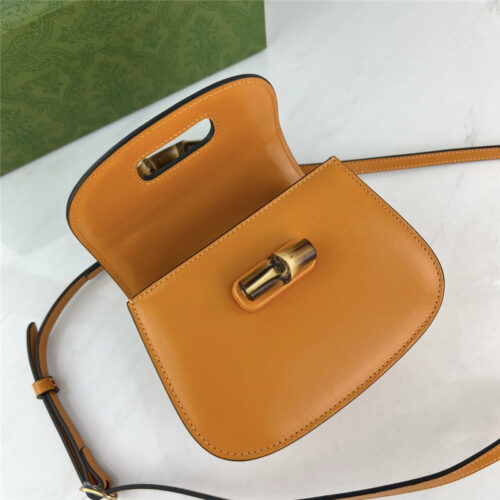 High Quality Luxury Gucci Mini Top Handle Bag With Bamboo – Style 03429 product detail