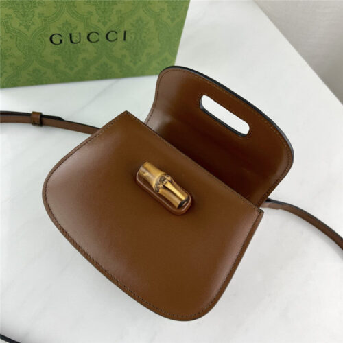 High Quality Luxury Gucci Mini Top Handle Bag With Bamboo product detail