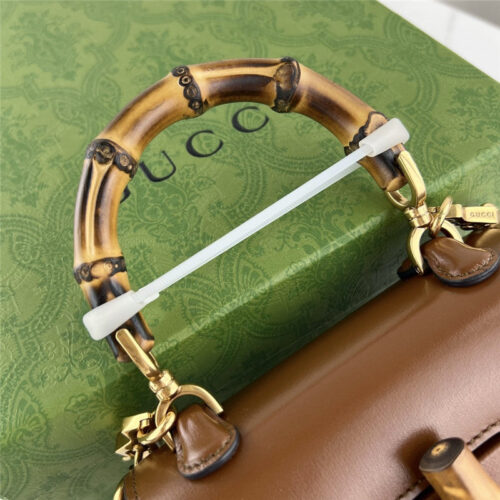 High Quality Luxury Gucci Mini Top Handle Bag With Bamboo product detail