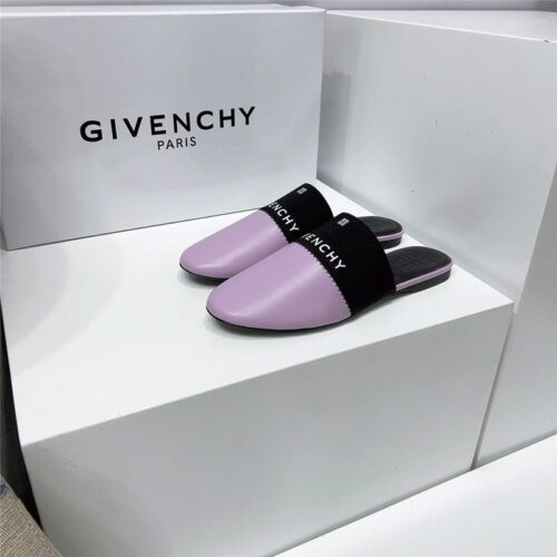 High Quality Luxury Givenchy Logo Flat Slippers product detail