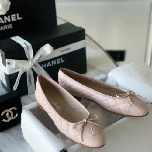 High Quality Luxury Chanel Elegant Intellectual Ballet Shoes – Style 41158