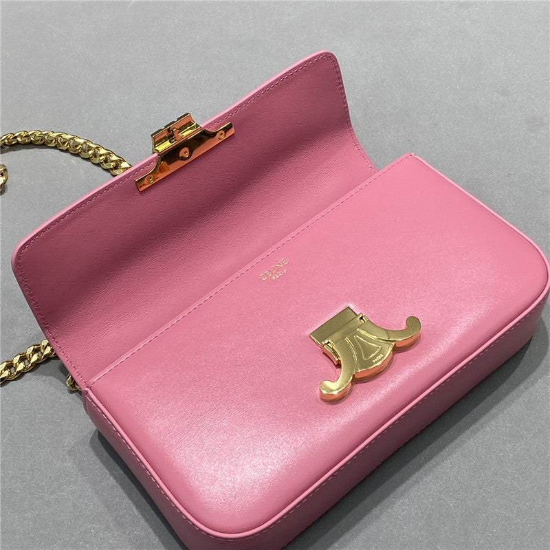 High Quality Luxury Celine Triomphe Chain Shoulder Bag Small product detail