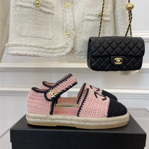 High Quality Luxury Chanel Hand Woven Sandals – Style 00134 product detail