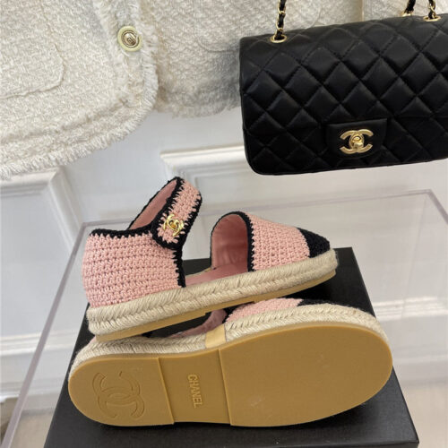High Quality Luxury Chanel Hand Woven Sandals – Style 00134 product detail