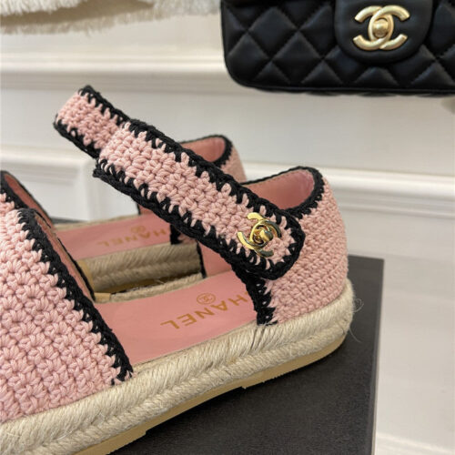 High Quality Luxury Chanel Hand Woven Sandals – Style 00134 product detail