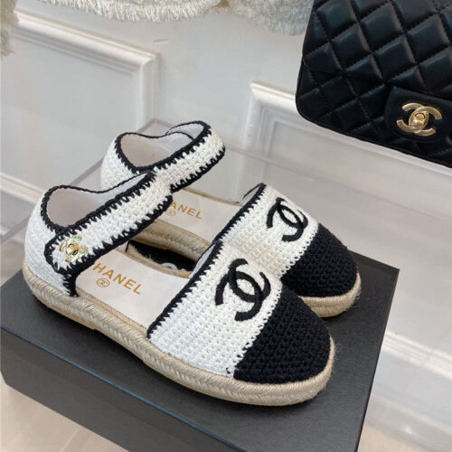 High Quality Luxury Chanel Hand Woven Sandals – Style 69062