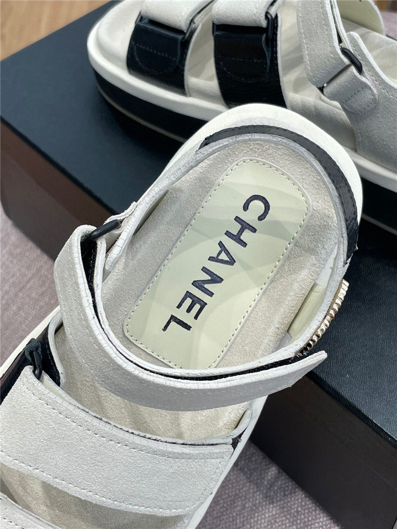 High Quality Luxury Chanel Platform Velcro Sandals product detail