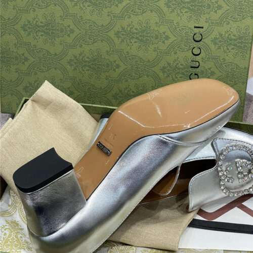 High Quality Luxury Gucci Diamond Buckle High Heels product detail