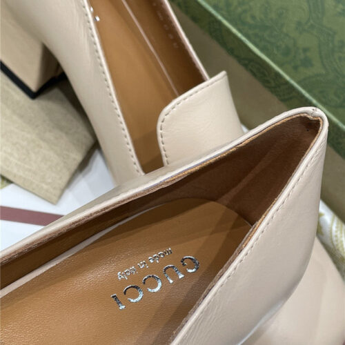 High Quality Luxury Gucci Diamond Buckle High Heels – Style 02931 product detail