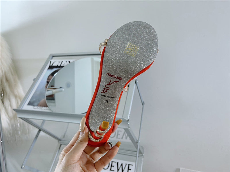 High Quality Luxury Rene Caovilla Cleo Heels product detail