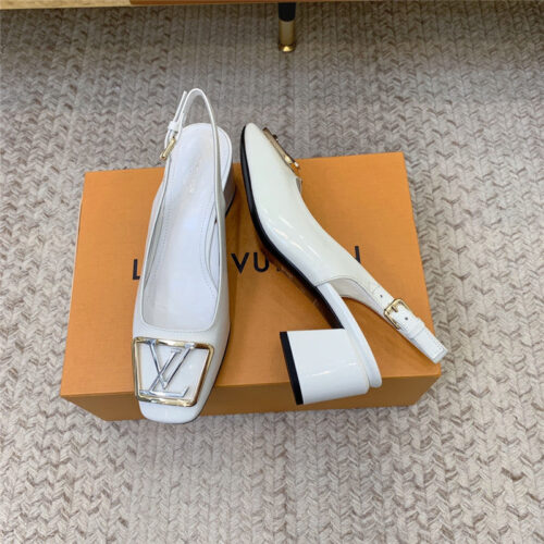 High Quality Luxury Louis Vuitton Classic Chunky Heel Sandals product detail