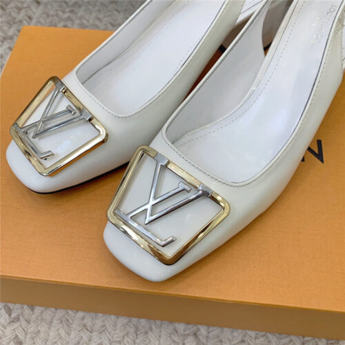High Quality Luxury Louis Vuitton Classic Chunky Heel Sandals product detail