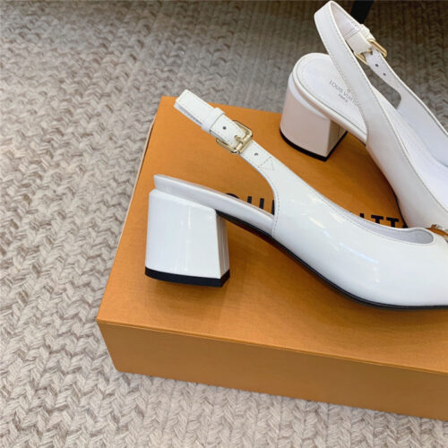 High Quality Luxury Louis Vuitton Classic Chunky Heel Sandals product detail