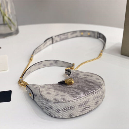 High Quality Luxury Bvlgari Mini Serpenti Leather Hobo Bag product detail