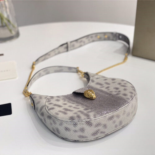 High Quality Luxury Bvlgari Serpenti Leather Hobo Bag product detail