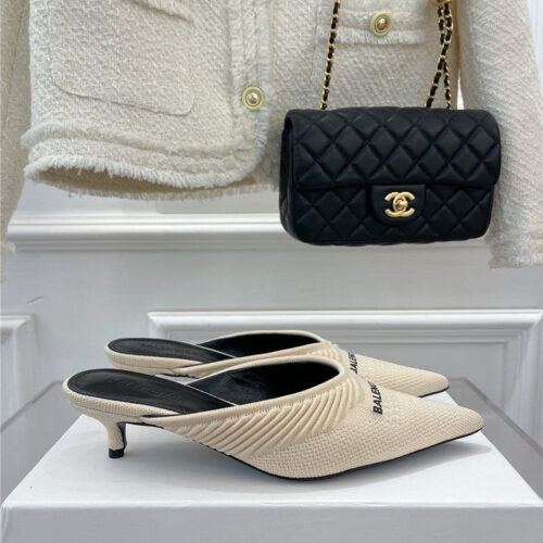 High Quality Luxury Balenciaga Pointed Toe Slippers – Style 04291 product detail