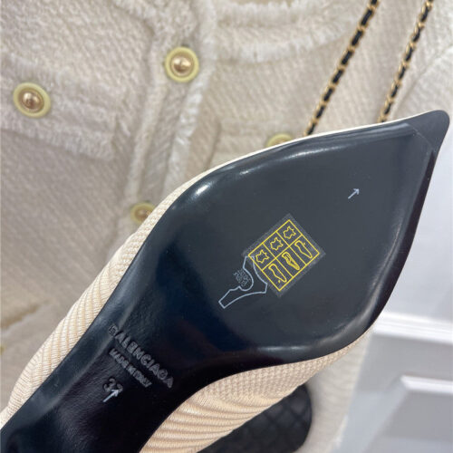 High Quality Luxury Balenciaga Pointed Toe Slippers – Style 04291 product detail