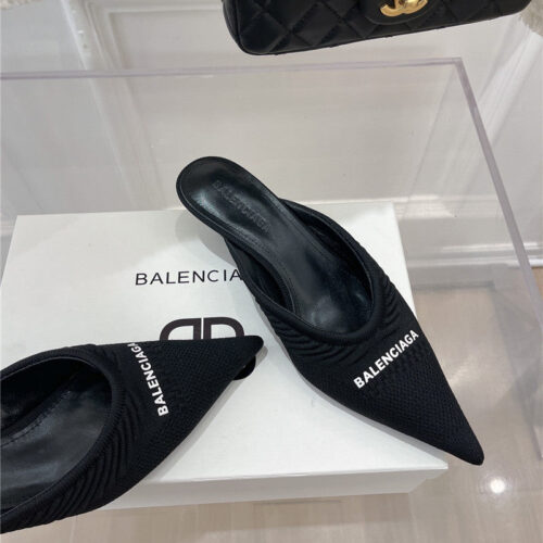 High Quality Luxury Balenciaga Pointed Toe Slippers product detail