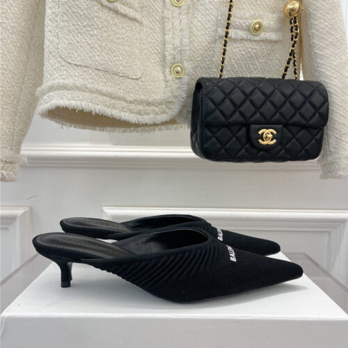 High Quality Luxury Balenciaga Pointed Toe Slippers product detail