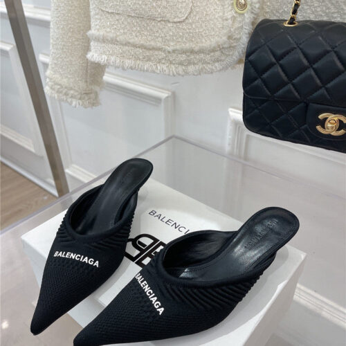 High Quality Luxury Balenciaga Pointed Toe Slippers product detail