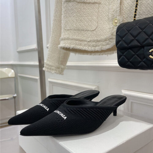 High Quality Luxury Balenciaga Pointed Toe Slippers product detail