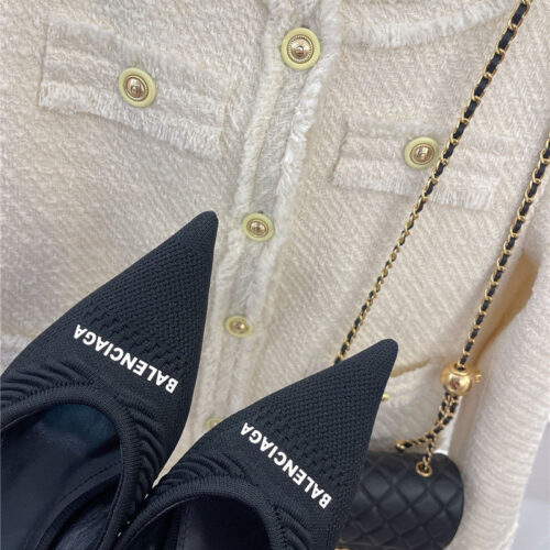High Quality Luxury Balenciaga Pointed Toe Slippers product detail