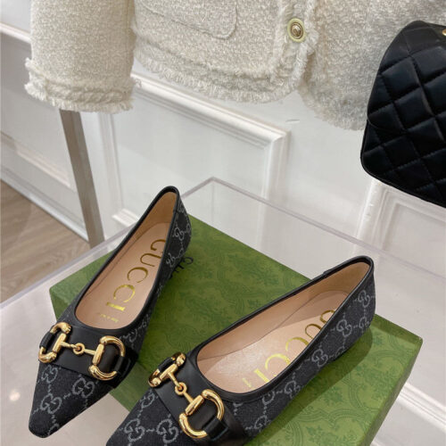 High Quality Luxury Gucci Classic Horsebit Flats product detail
