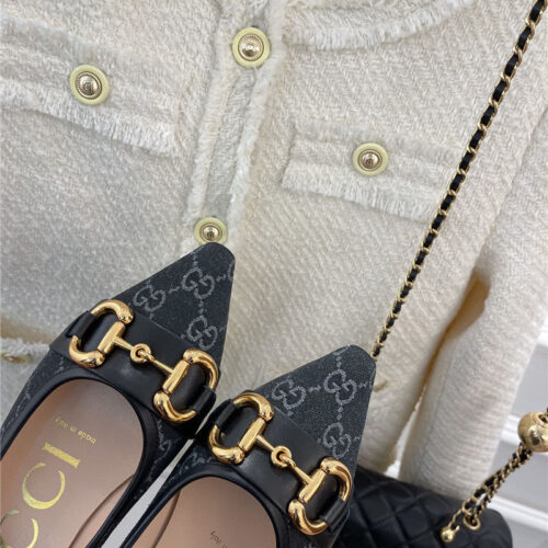 High Quality Luxury Gucci Classic Horsebit Flats product detail