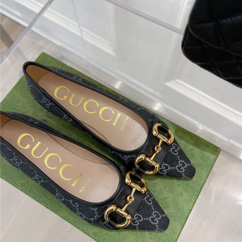 High Quality Luxury Gucci Classic Horsebit Flats product detail