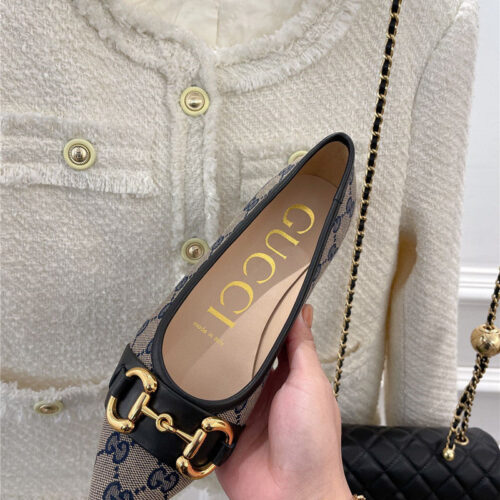 High Quality Luxury Gucci Classic Horsebit Flats – Style 85491 product detail