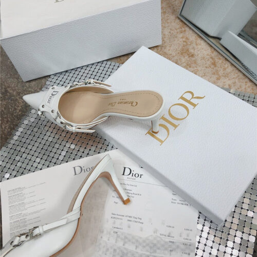 High Quality Luxury Dior Pointed Toe Mules Slippers – Style 50598 product detail