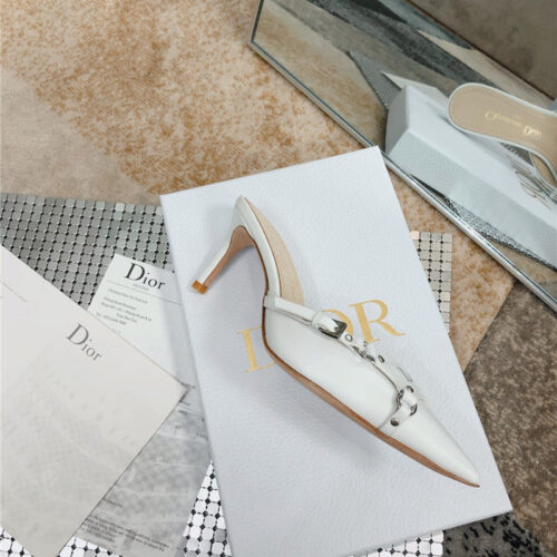 High Quality Luxury Dior Pointed Toe Mules Slippers – Style 50598 product detail
