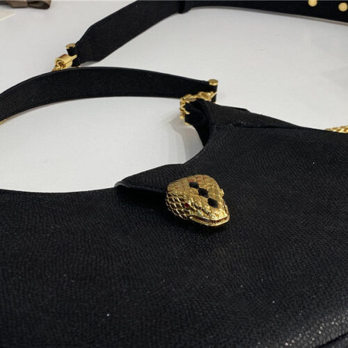 High Quality Luxury Bvlgari Serpenti Leather Hobo Bag – Style 42618 product detail