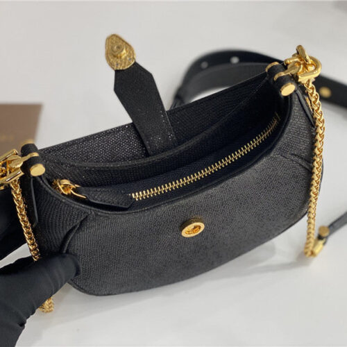 High Quality Luxury Bvlgari Mini Serpenti Leather Hobo Bag – Style 42545 product detail