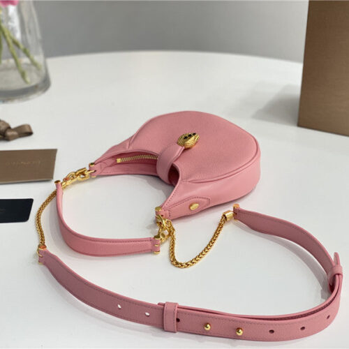 High Quality Luxury Bvlgari Mini Serpenti Leather Hobo Bag – Style 42543 product detail