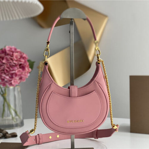 High Quality Luxury Bvlgari Mini Serpenti Leather Hobo Bag – Style 42543 product detail
