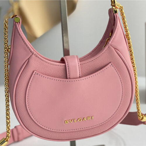 High Quality Luxury Bvlgari Mini Serpenti Leather Hobo Bag – Style 42543 product detail