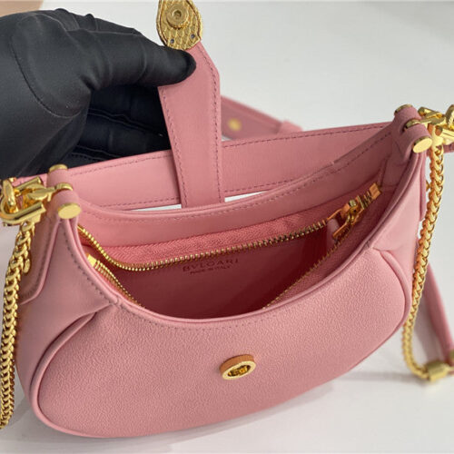 High Quality Luxury Bvlgari Mini Serpenti Leather Hobo Bag – Style 42543 product detail