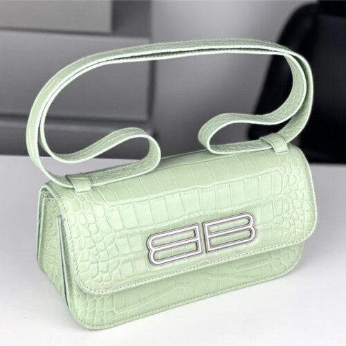 High Quality Luxury Balenciaga Gossip Small Bag Crocodile product detail