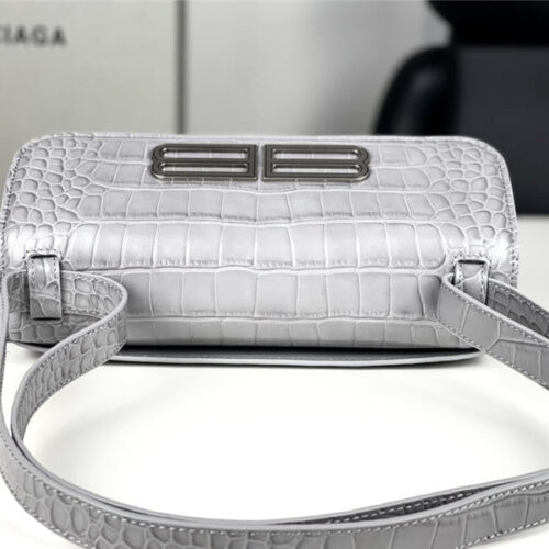 High Quality Luxury Balenciaga Gossip Small Bag Crocodile – Style 29799 product detail