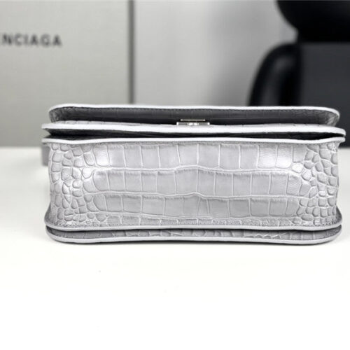 High Quality Luxury Balenciaga Gossip Small Bag Crocodile – Style 29799 product detail