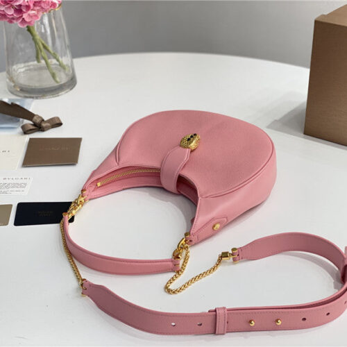 High Quality Luxury Bvlgari Serpenti Leather Hobo Bag – Style 42616 product detail
