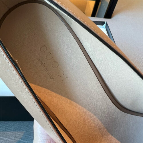 High Quality Luxury Gucci Chunky Heel Tassel Shoes product detail