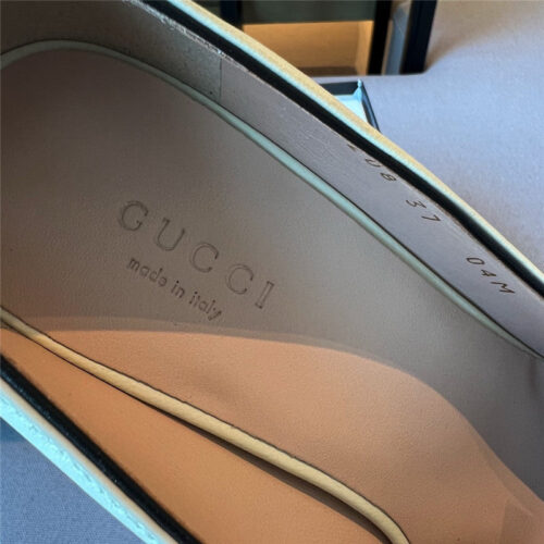 High Quality Luxury Gucci Chunky Heel Tassel Shoes – Style 42003 product detail