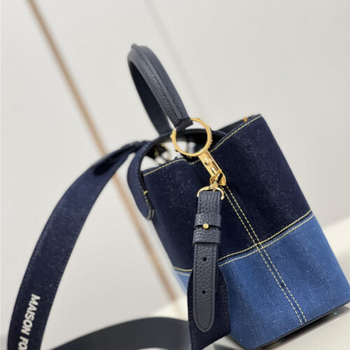 High Quality Luxury Louis Vuitton Capucines Medium Denim Bag product detail
