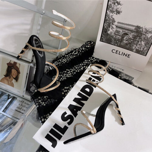 High Quality Luxury Rene Caovilla Cleo Heels – Style 57318 product detail