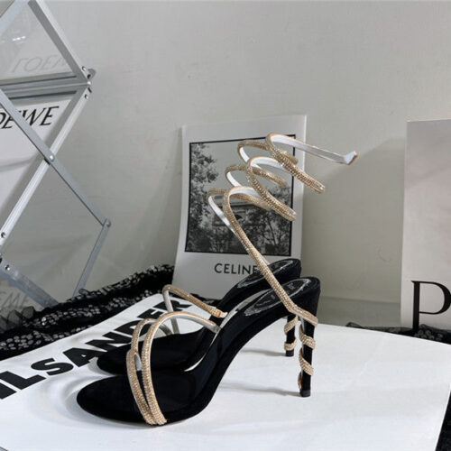 High Quality Luxury Rene Caovilla Cleo Heels – Style 57318