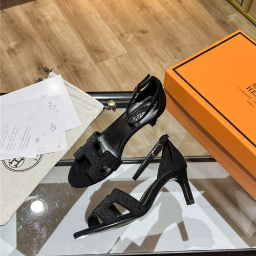 High Quality Luxury Hermes High Heel Sandals – Style 62499 product detail