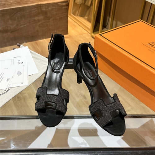 High Quality Luxury Hermes High Heel Sandals – Style 62499 product detail